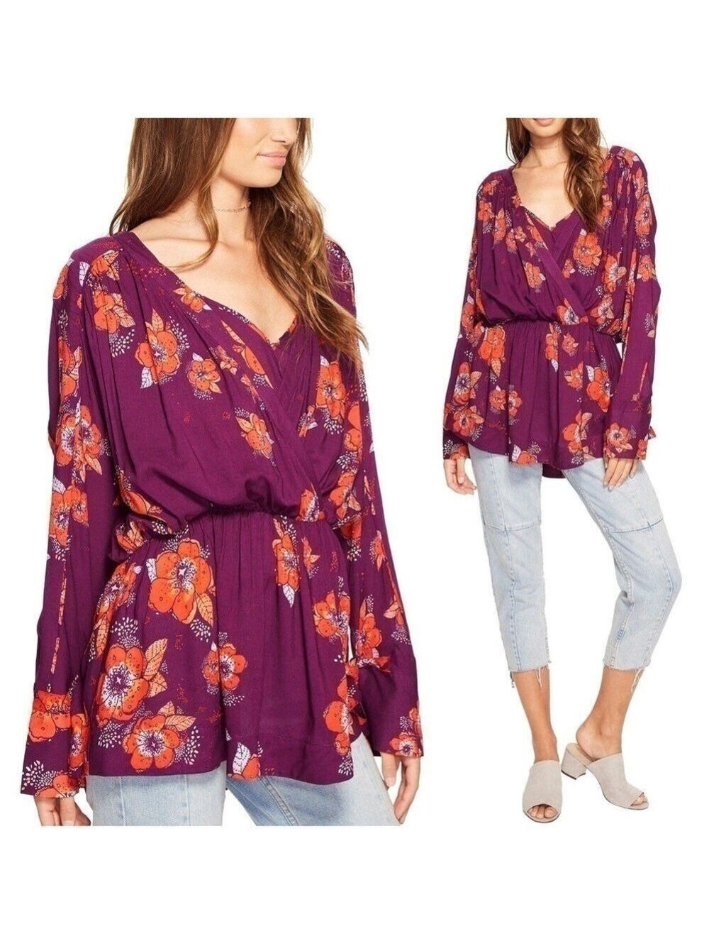 Free People Tuscan Dreams Printed Tunic - Picture 3 of 10